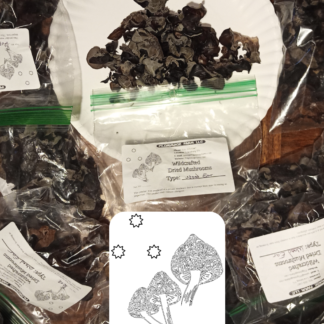 Dried Wood Ear Mushrooms